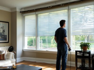 Motorized window coverings installation